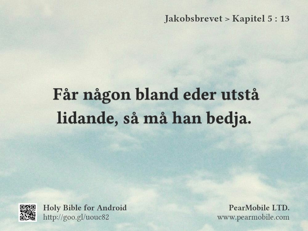 Jakobsbrevet, Kapitel 5:13